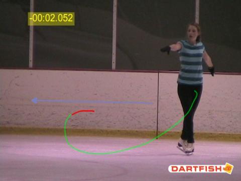 Dartfish Figure Skating Analysis: Double Axel (Chris Conte)