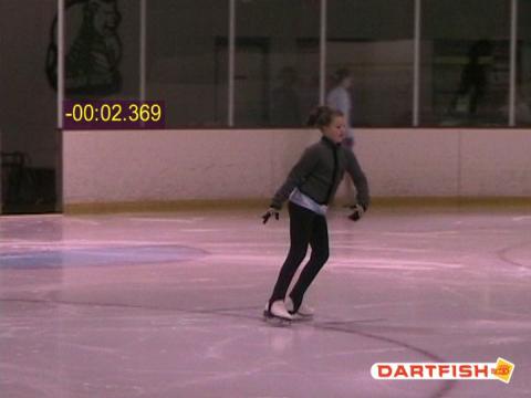 Video Analysis Of Figure Skating Jump:  Double Loop (Chris Conte)