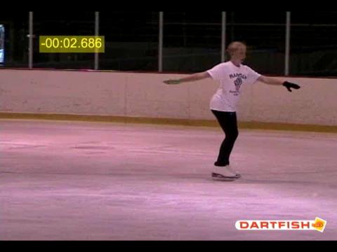 Figure Skating Education:  Dartfish Analysis Double Loop (Chris Conte)