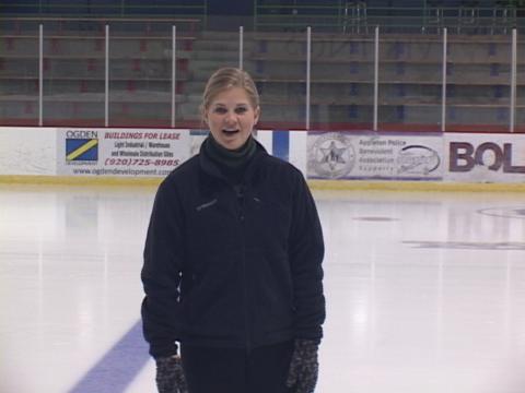 Ice Skating Moves For Beginners: Forward Outside 3 Turns (Amy Brolsma)