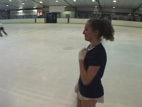 Triple Toe Loop Drills With Ankle Contact (Audrey Weisiger)