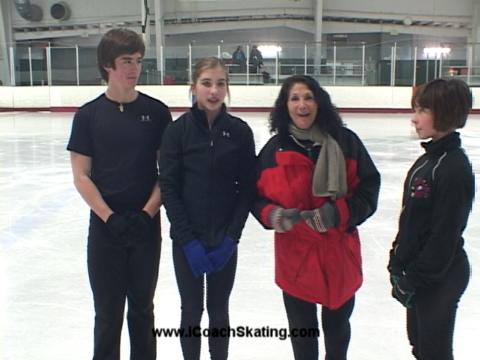 Figure Skating Spins Video:  Back Sit Spin (Bobbe Shire)