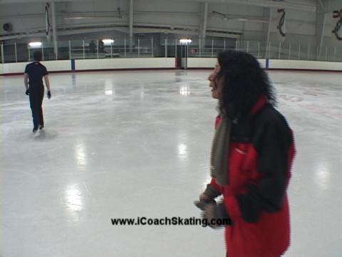 Ice Skating Spins Video:  Sit Spin-Back Sit Spin (Bobbe Shire)