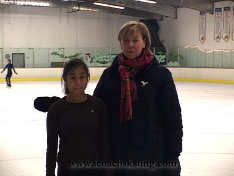 Basic Figure Skating Spins:  Centering 1 Foot Spin – Part 1 (Charyl Brusch)