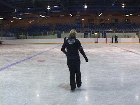 Learn To Ice Skate Video:  Wally Jump (Michelle Leigh)