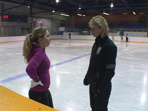 Ice Skating Tips For Beginners: Salchow – Stomach Ache Drill (Michelle Leigh)