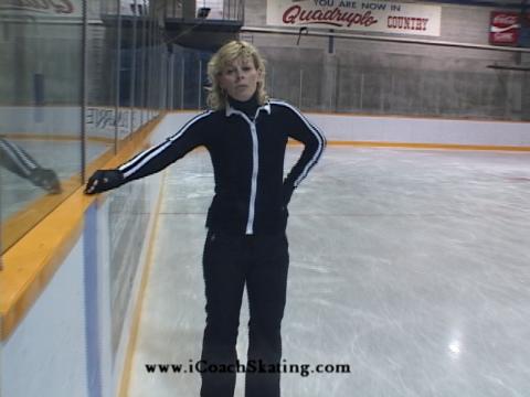 Learn To Ice Skate Video:  Toe Loop (Michelle Leigh)