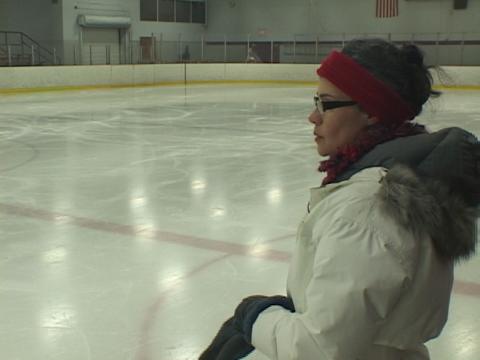 Toe Loop Jump Ice Skating (Page Lipe)