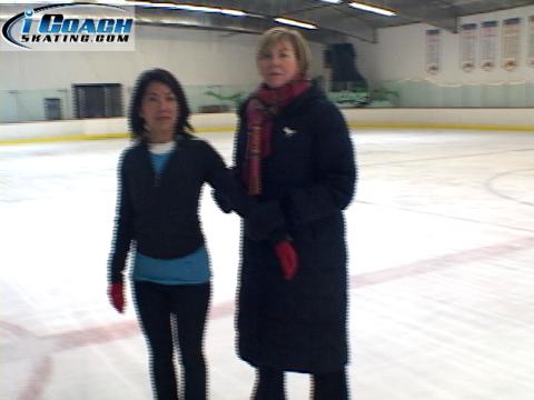 Camel Spin In Ice Skating – Part 1 (Charyl Brusch)