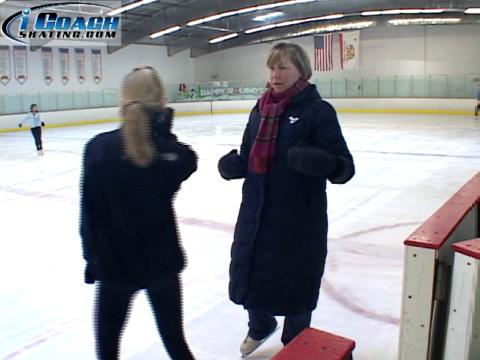 Lay Back Spin In Ice Skating:  Part 2 (Charyl Brusch)