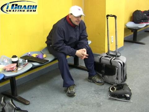 How To Properly Tie Figure Skates (Chris Conte)