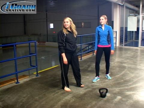 Kettlebell Training for Figure Skaters – Combination Swings (Kristina Hefty Anderson)