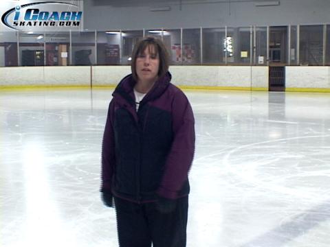 Figure Skating Backward Cross Strokes (Karen Olson)