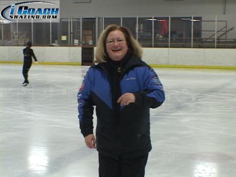 Split Falling Leaf Figure Skating Jump (Sheila Thelen)