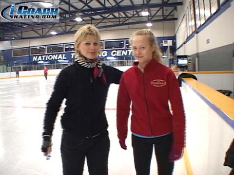 Double Axel Exercises At the Wall (Michelle Leigh)