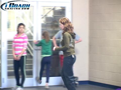 Figure Skating Off-ice Training: Off ice class – Part 4 (Kori Ade)