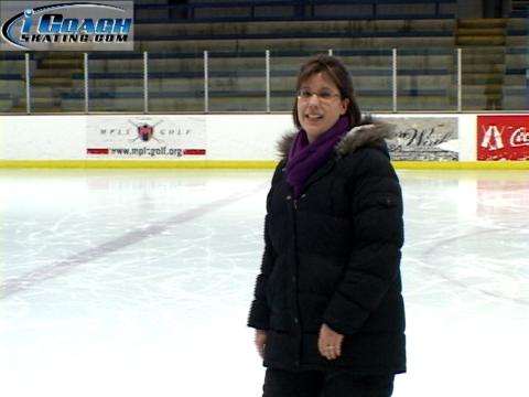 Figure Skating Moves – Backward Cross Strokes (Karen Olson)