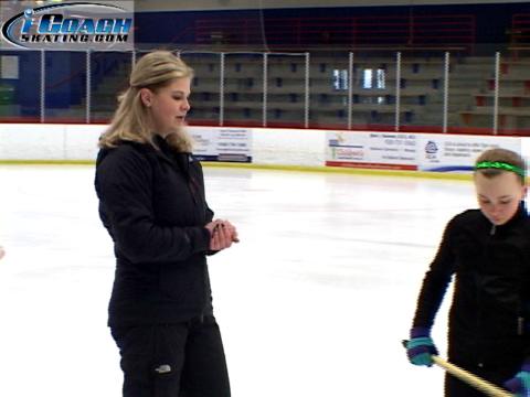 Figure Skating Footwork – The Choctaw Part 3 (Amy Brolsma)