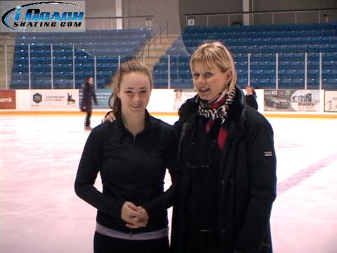 Working on 3 Jump Combinations (Michelle Leigh)