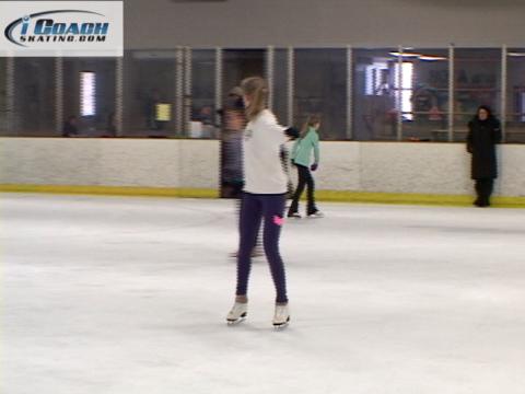 Centering an Upright Forward Scratch Spin (Kim Ryan)