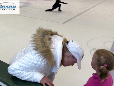 Broken Leg Sit Spin Lesson (Kim Ryan)