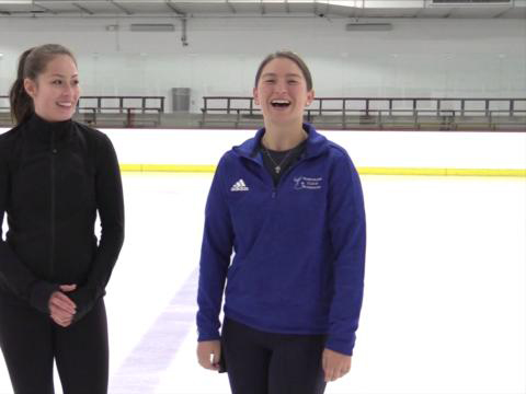 On-Ice Warm-Up Routine and Exercises (Kate Charbonneau)