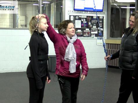 Stationary Off-Ice Harness for Jump Training – Part 5 (Sheila Thelen)