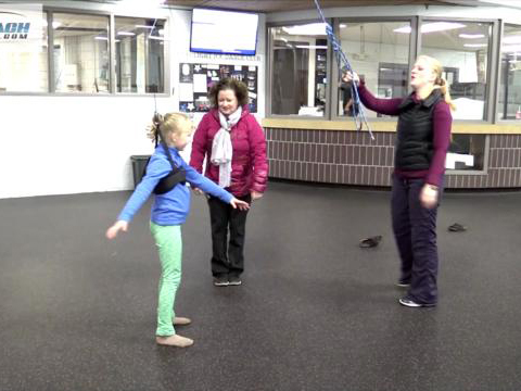 Stationary Off-Ice Harness for Jump Training – Part 6 (Sheila Thelen)