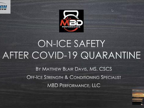 Issues With Returning to the Ice After Pandemic – Part 1 (Matthew Blair Davis)