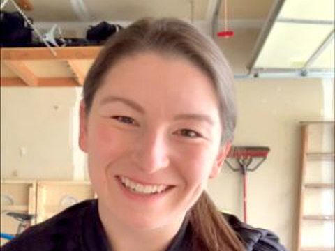 Off-Ice Camel Spins (Kate Charbonneau)