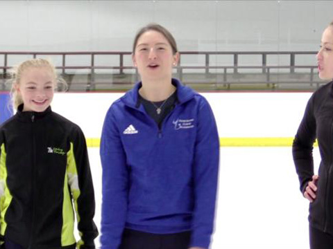 Simulated Post-Jump/Spin Speed Drill (Kate Charbonneau)