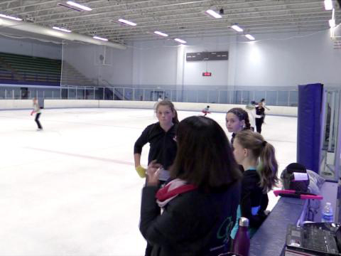 Small Group Double Axel Lesson – Part 2 (Audrey Weisiger)