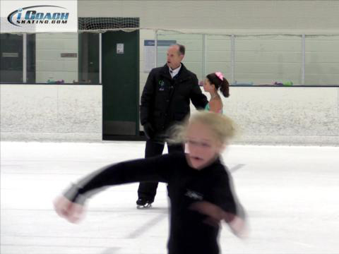 Double Lutz in Lesson (Nick Perna)