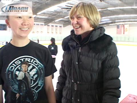 Advanced Skater Spin Lesson – Part 1 (Charyl Brusch)