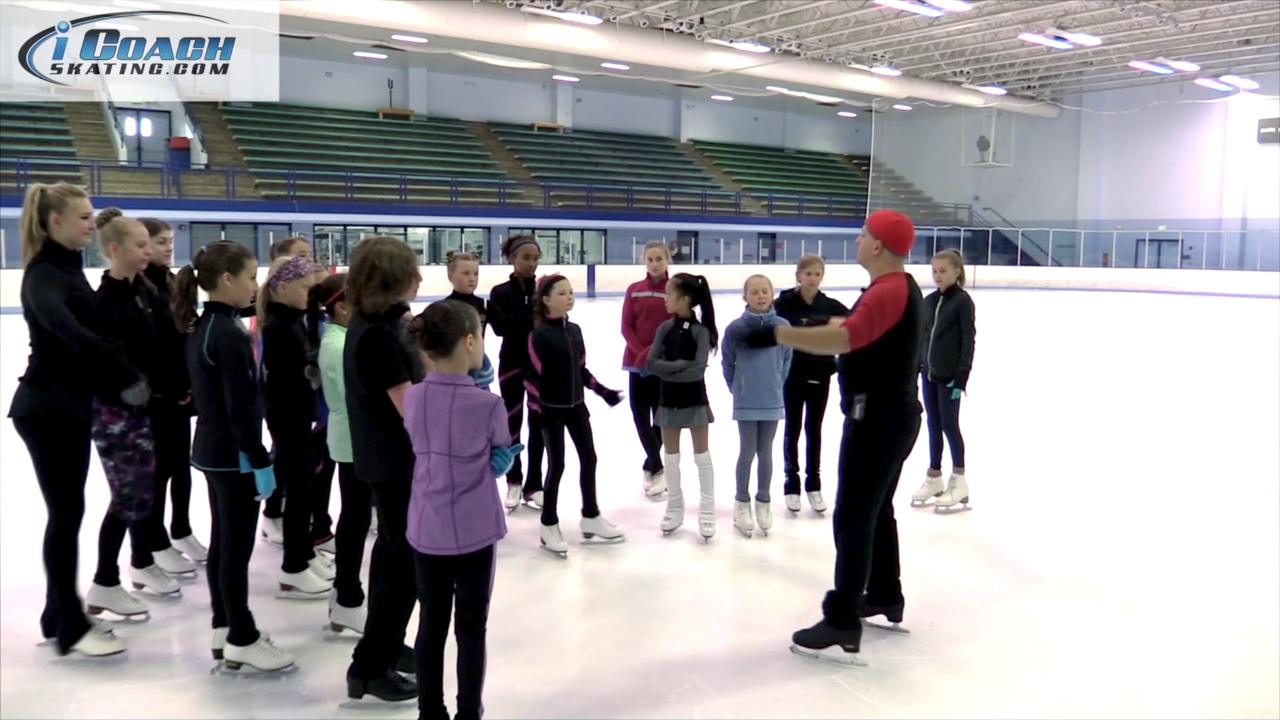 On-Ice Jump Class, Part 1 – Backward Power Swizzles (Chris Conte)