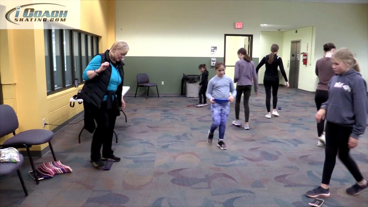 Off Ice Spin Class – Part 7, Camel Spin (Kim Ryan)