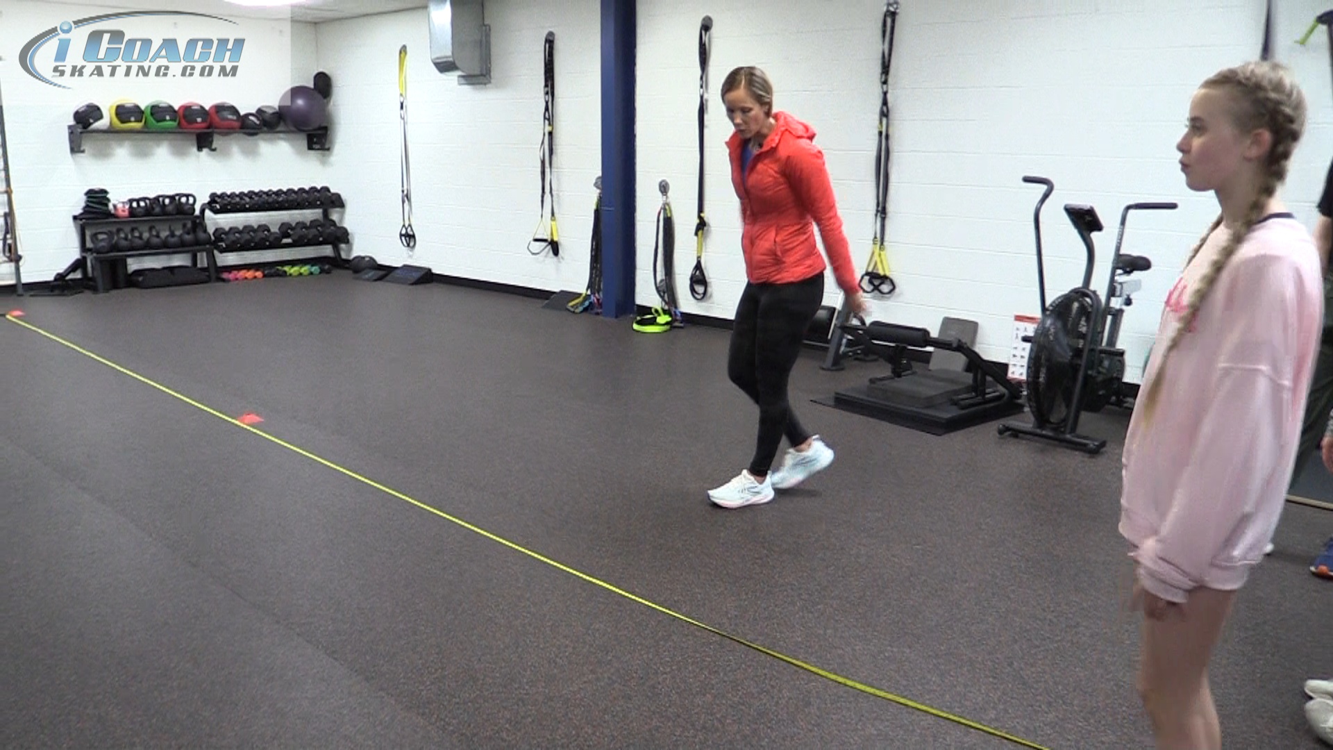 Off-Ice Strength, Conditioning, and Coordination Class – Part 3 (Elizabeth Mullins)